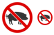 Stop pig icons