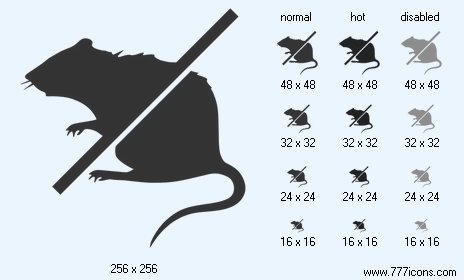 Stop Rats Icon Images