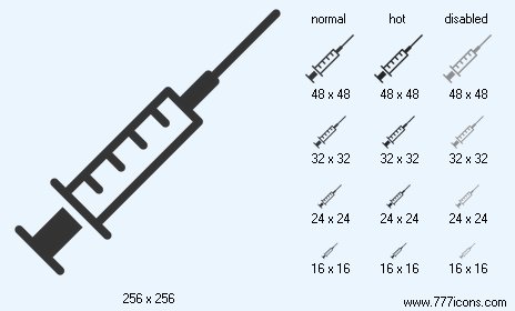 Syringe V5 Icon Images