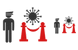 Virus quarantine icons