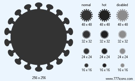 Virus Shell Icon Images