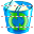 Full dustbin icon