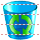 Empty dustbin icon