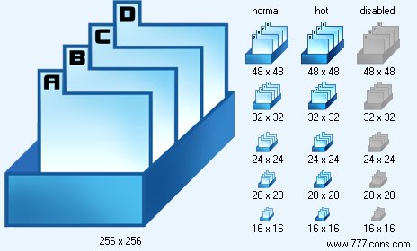 Card File Icon Images