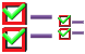 Check options icons