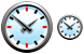 Clock icons