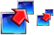 Data transmission icons
