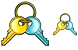 Keys icons