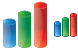 Bar graph icons