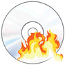 Burn CD icon
