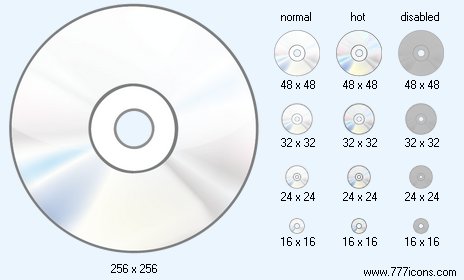 CD-Disk Icon Images