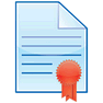Certificate icon