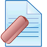 Clear Document icon