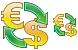 Conversion of currency icons