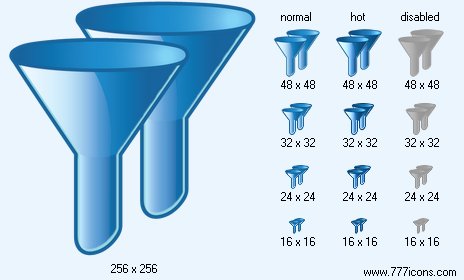 Data Filters Icon Images