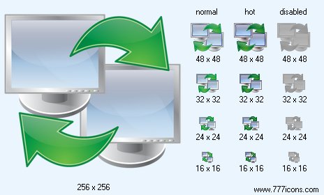 Data Synchronization Icon Images