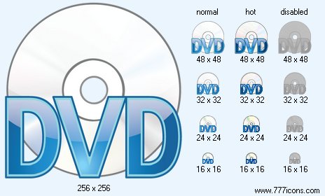 DVD Icon Images