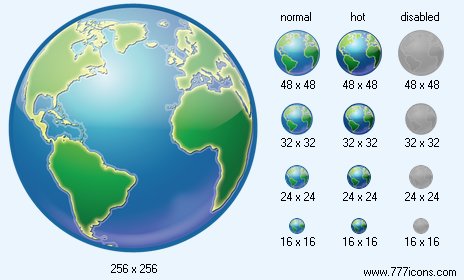 Earth Icon Images