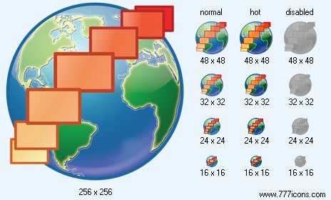 Internet Application Icon Images