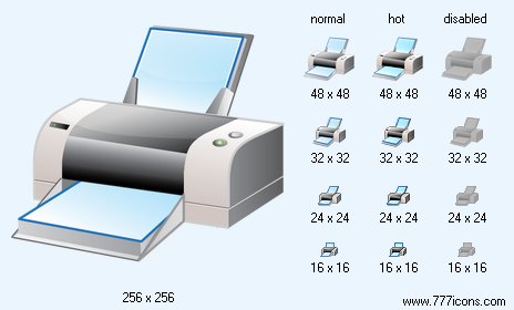 Print Icon Images