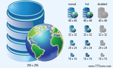Remote Database Icon Images