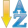 Sorting A-Z icon