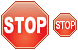 Stop icons