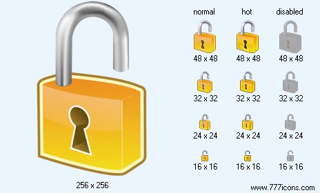 Unlock Icon Images