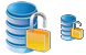 Unlocked database icons