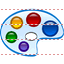 Color palette icon