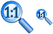 Actual size icons