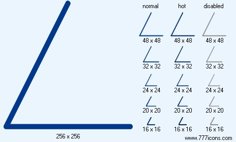 Angle Icon Images