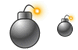 Bomb icons