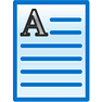 Caption icon