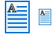 Caption icons