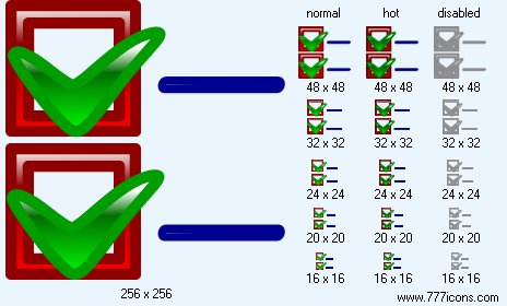 Check Options Icon Images