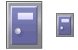 Closed door icons