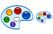 Color palette icons