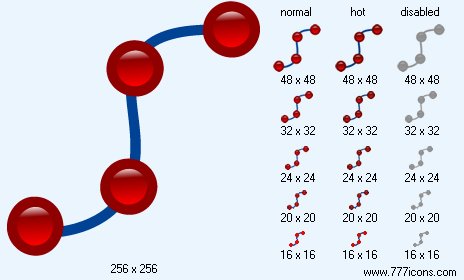 Curve Points Icon Images