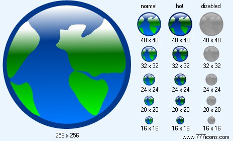 Earth Icon Images