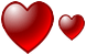 Heart icons