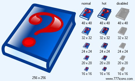 Help Book Icon Images