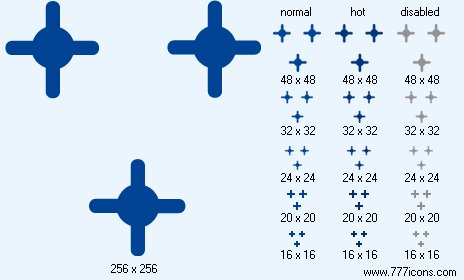 Hole Centers Icon Images