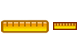 Horizontal ruler icon