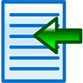 Import Text icon