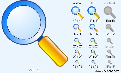 Magnifer Icon Images