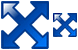 Move diagonally icons