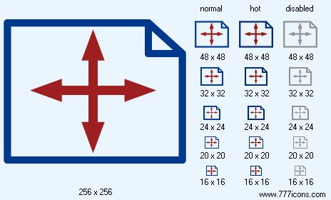 Move Page Icon Images