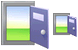 Open door icon