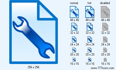 Page Options Icon Images
